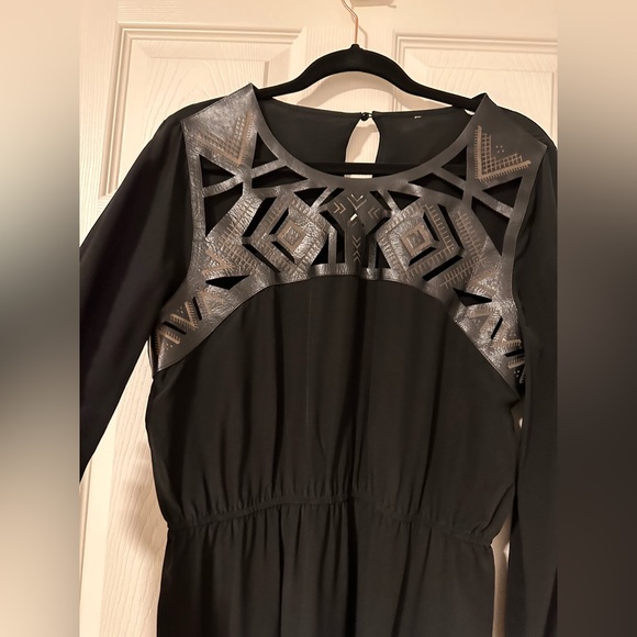 Silk dress sz L - Picture 4 of 5